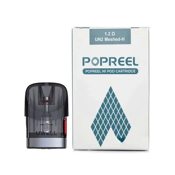 Uwell Popreel N1 Replacement Pods Refillable Pod Vape United Kingdom