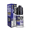 Doozy Vape Fifty 50 Freebase E-Liquid Box of 10 Blueberry / 3mg Vape Liquids United Kingdom