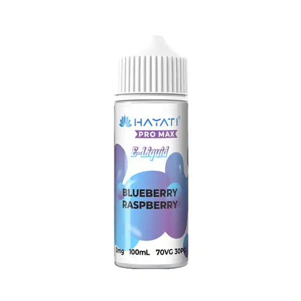 Hayati Pro Max 100ml Shortfill E-Liquids Blueberry Raspberry Vape Liquids United Kingdom