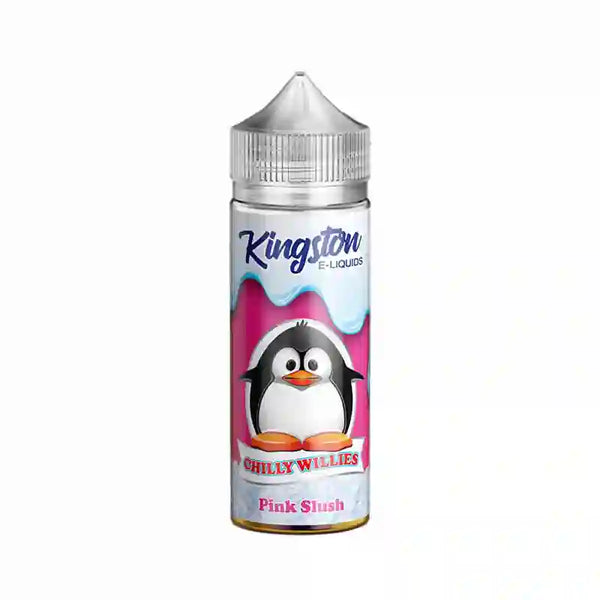 Kingston Chilly Willies Range 100ml Shortfill E-liquids Pink Slush Vape Liquids United Kingdom