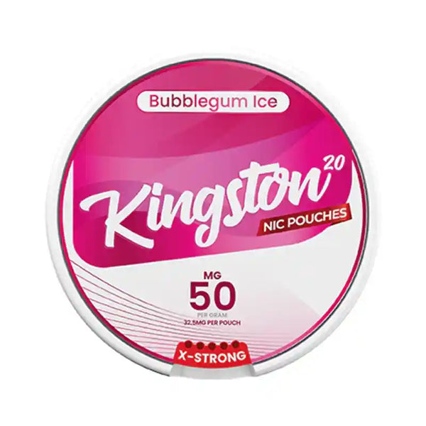 Kingston Nicotine Pouches Bubblegum Ice / 50mg Nicotine Pouches United Kingdom