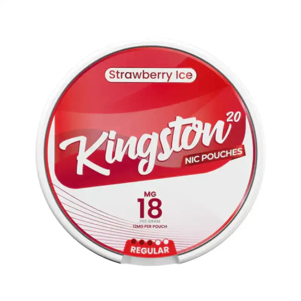 Kingston Nicotine Pouches Strawberry Ice / 18mg Nicotine Pouches United Kingdom