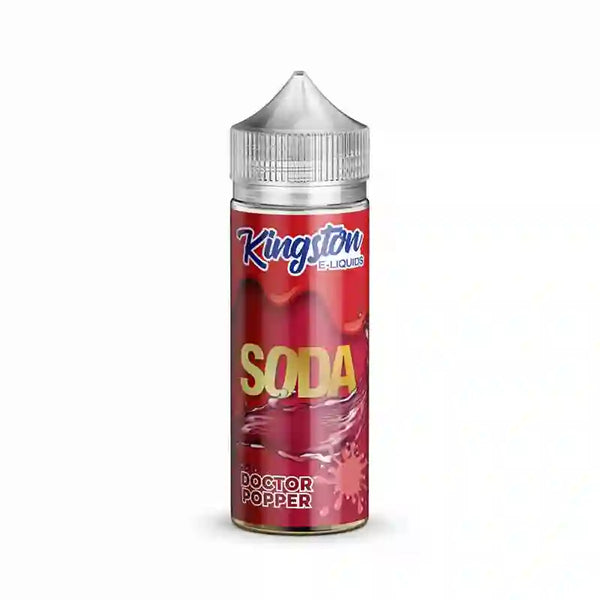 Kingston Soda Range 100ml Shortfill E-liquids Doctor Popper Vape Liquids United Kingdom