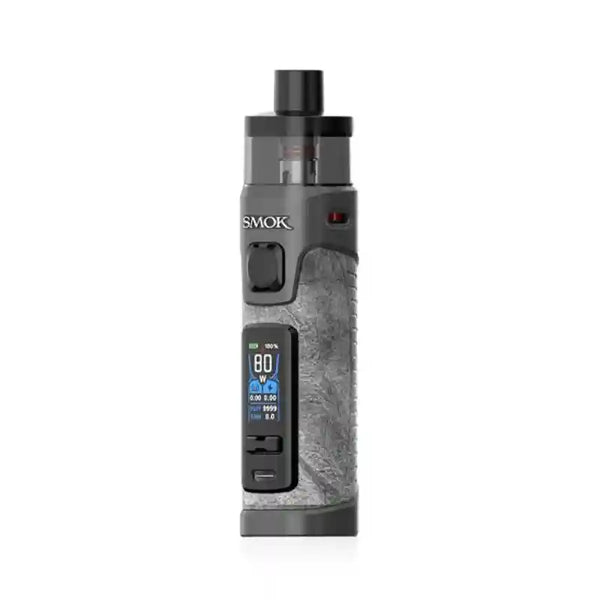 Smok RPM 5 Pro Vape Pod Kit Grey Leather Vape Kit United Kingdom
