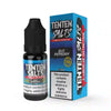 TenTen Nic Salt E-Liquids Box of 10 Blue Raspberry / 10mg Vape Liquids United Kingdom