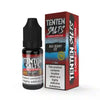 TenTen Nic Salt E-Liquids Box of 10 Red Berry Ice / 10mg Vape Liquids United Kingdom
