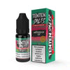 TenTen Nic Salt E-Liquids Box of 10 Watermelon Ice / 10mg Vape Liquids United Kingdom