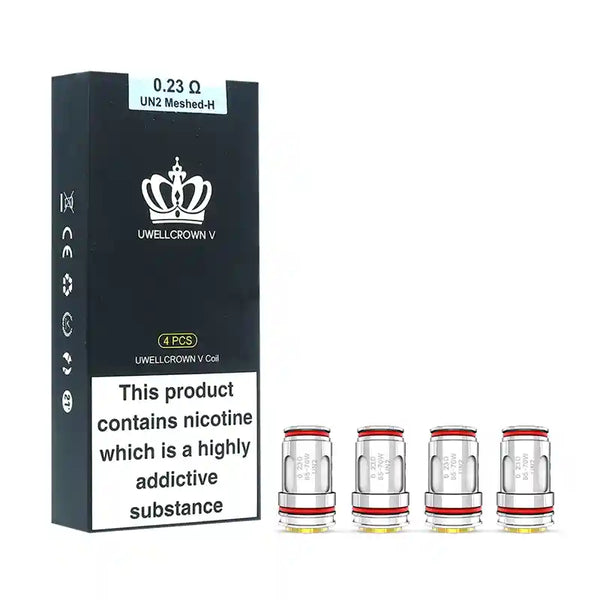 Uwell Crown 5 Coils Replacement 0.23 Ohm Vape Coils United Kingdom
