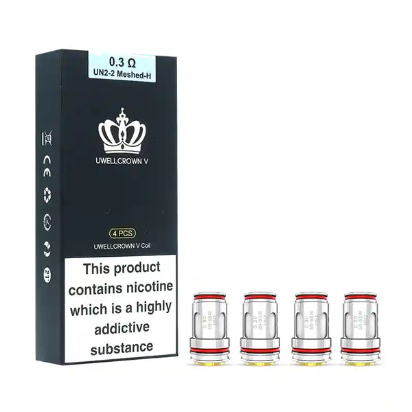 Uwell Crown 5 Coils Replacement 0.3 Ohm Vape Coils United Kingdom