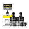 VooPoo PnP X Cartridges Replacement Pod MTL / Black Pod Vape United Kingdom