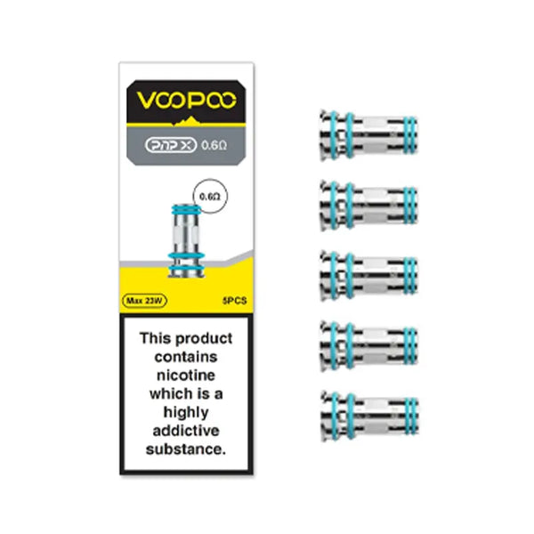 VooPoo PnP X Coils Replacement 0.6 Ohm Vape Coils United Kingdom
